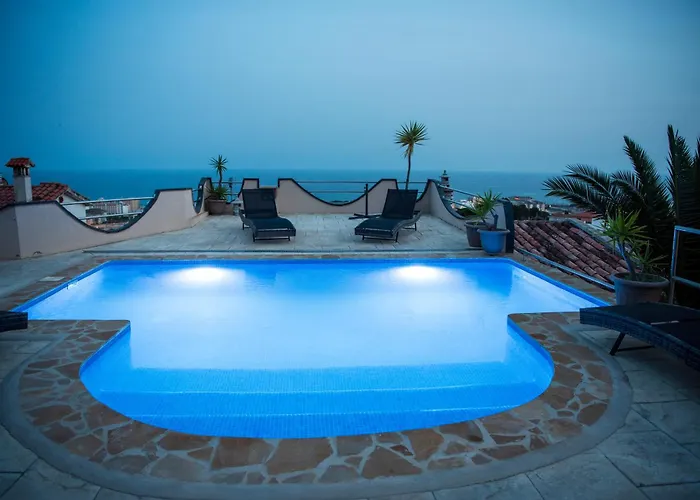 Villa Serenity Climate Pool & Panoramic Sea Views Santa Susanna
