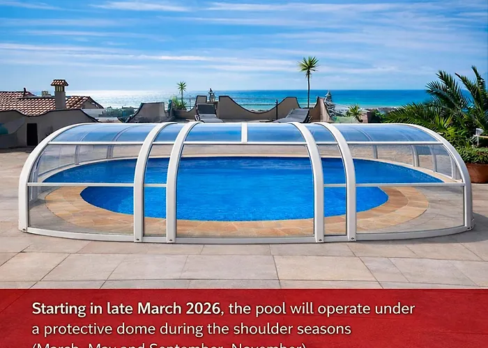 Serenity Climate Pool & Panoramic Sea Views Villa *